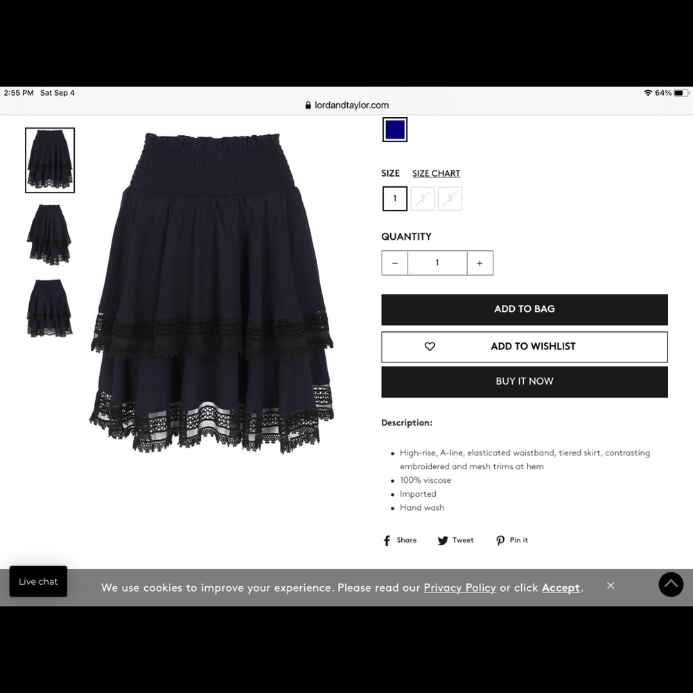 Maje Jaglia Skirt